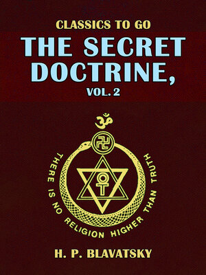 cover image of The Secret Doctrine, Volume 2